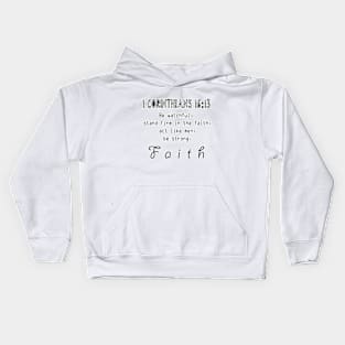 Bible Verse 01 Kids Hoodie